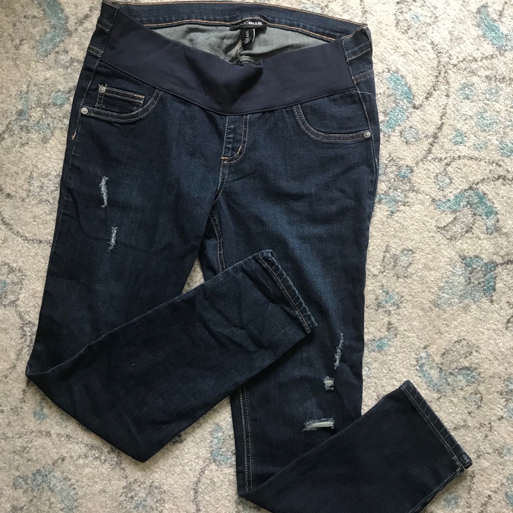 Indigo Blue Maternity Jeans NWT